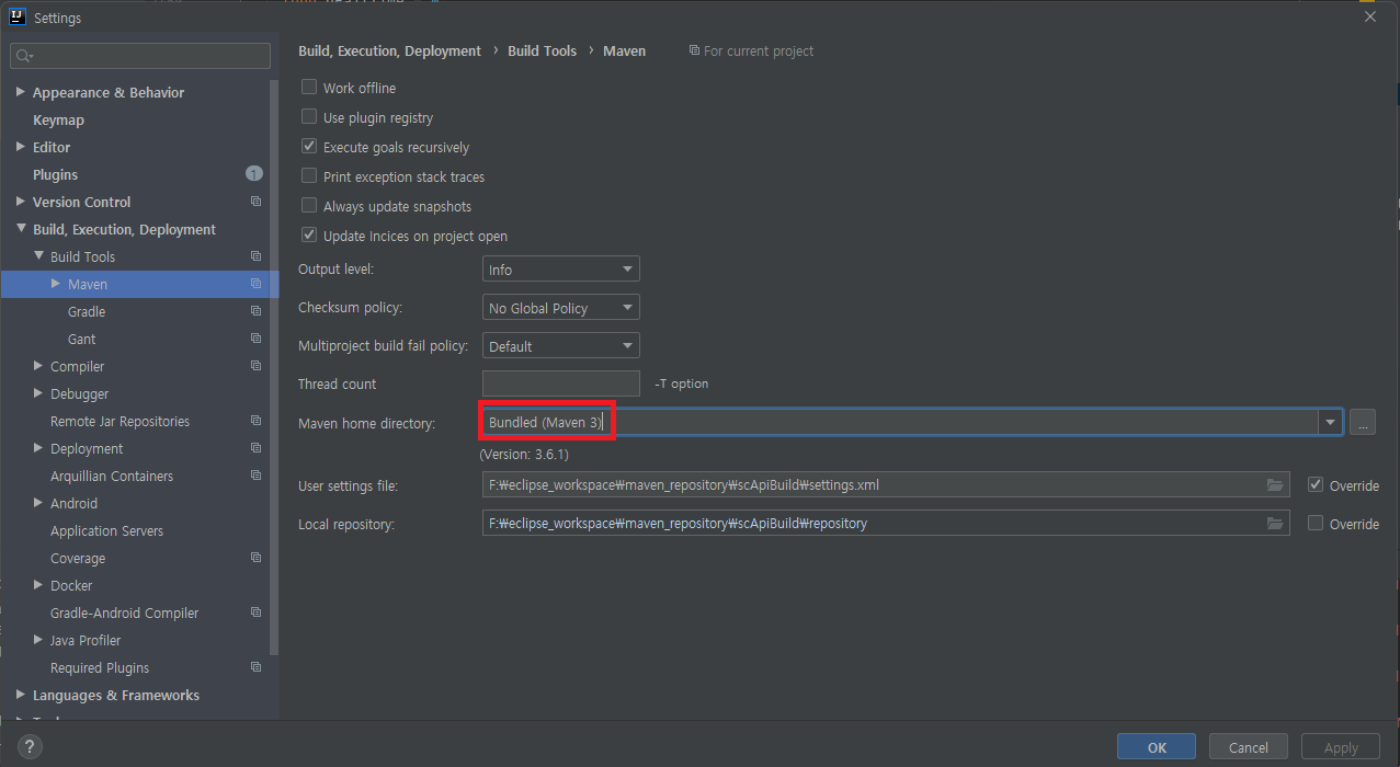  Intellij - No valid Maven installation found. Either set the home directory in the configuration dialog or set the M2_HOME environment variable on your system.