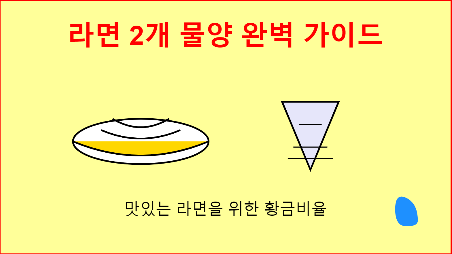 라면 2개 물양 완벽 가이드 맛있는 라면을 위한 황금비율