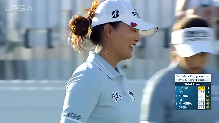 LPGA 파운더스컵 3라운드 순위 하이라이트 고진영 임진희 