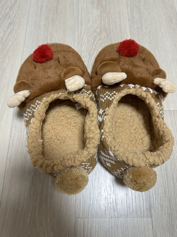 루돌프 룸슈즈 브라운1