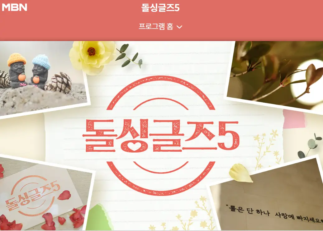 돌싱글즈 시즌5 포스터