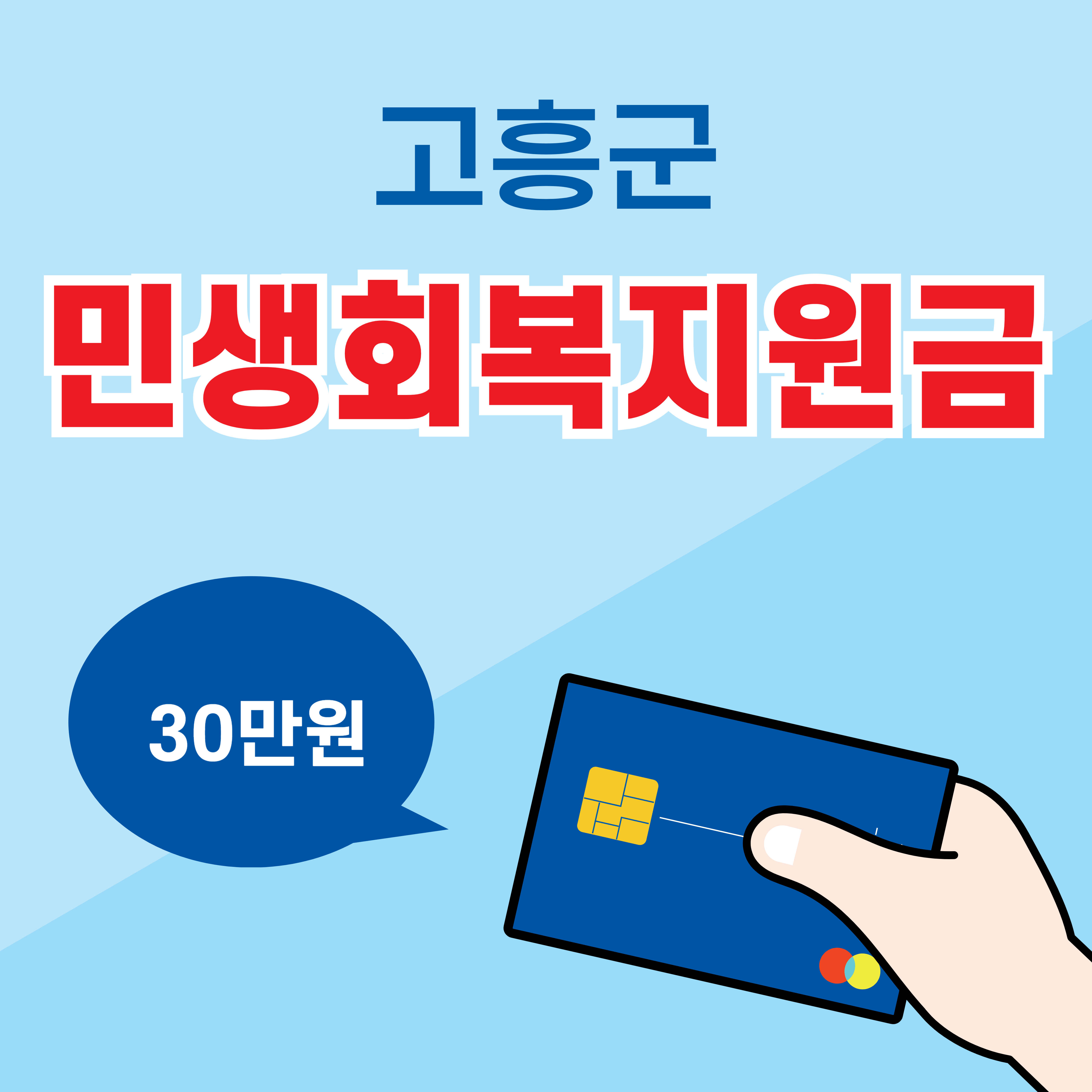 2025 고흥군 민생회복지원금 30만원 신청 방법 총정리! 관련 사진