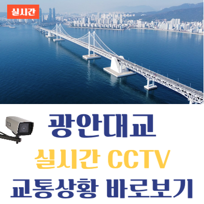광안대교 CCTV 실시간 교통상황 바로보기