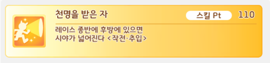 (우마무스메) 보는 능력 12