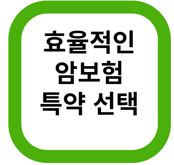  효율적인 암보험 특약 선택? 암 진단비만 해도 무방 합니다! (산정특례제도, 신포괄수가제)