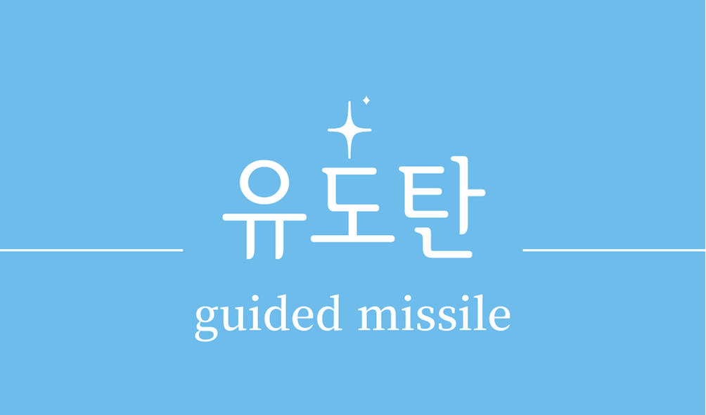 &#39;유도탄(guided missile)&#39;