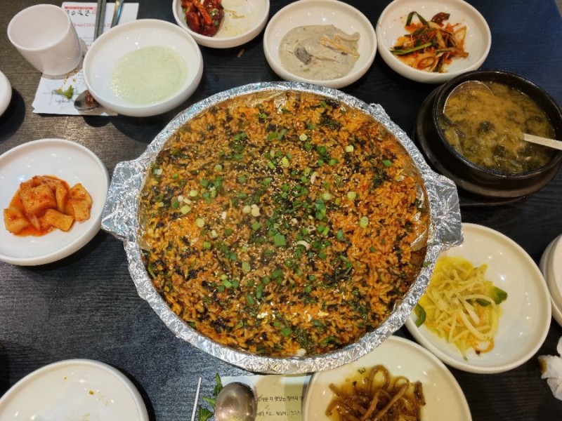 장어주물럭의 하이라이트 볶음밥