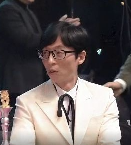  SBS연예대상 유재석 지석진 엇갈린 표정