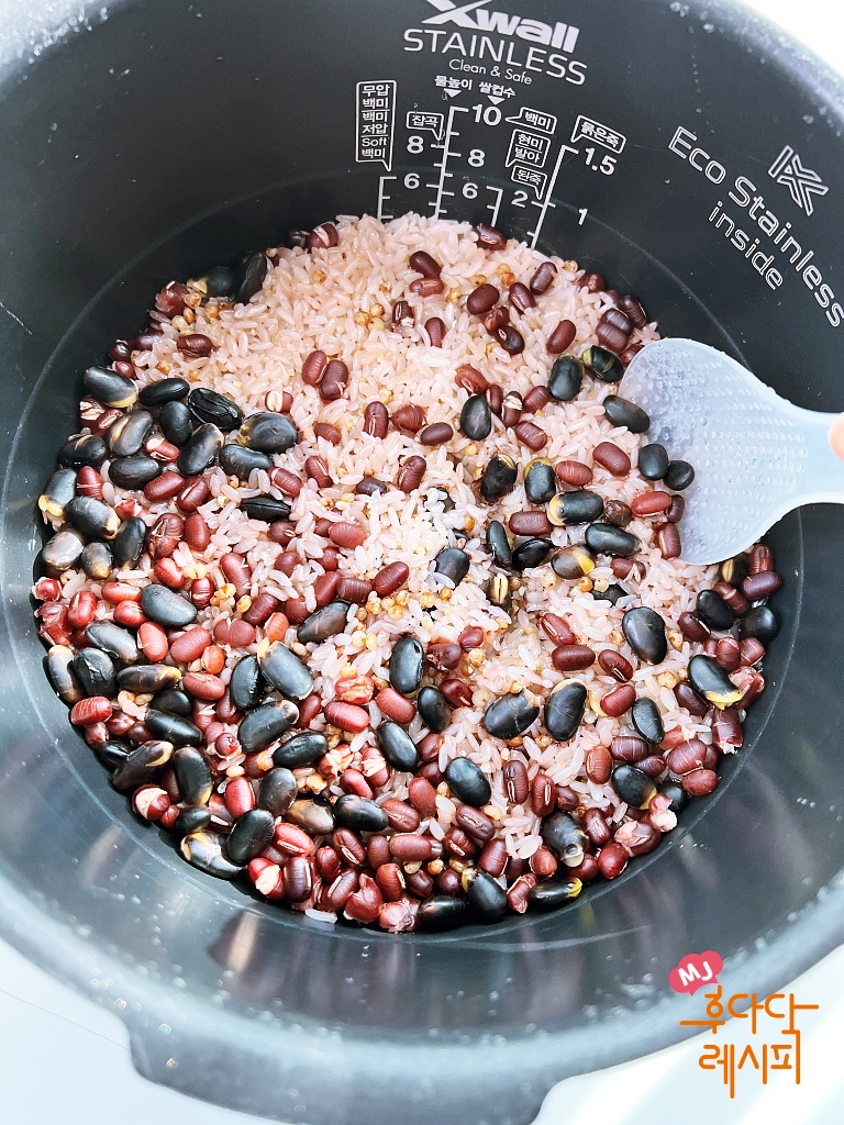 밥솥 정월대보름 오곡밥 만드는 법 4