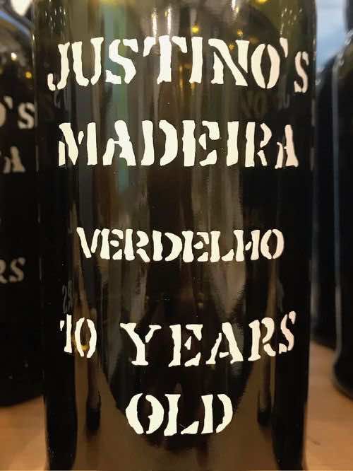 Justino&#39;s Madeira Verdelho 10 years old