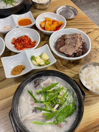 순대모둠 내장국밥