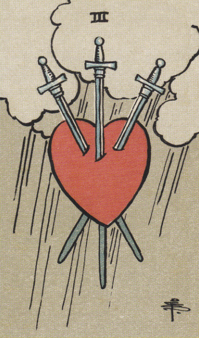 three of swords
