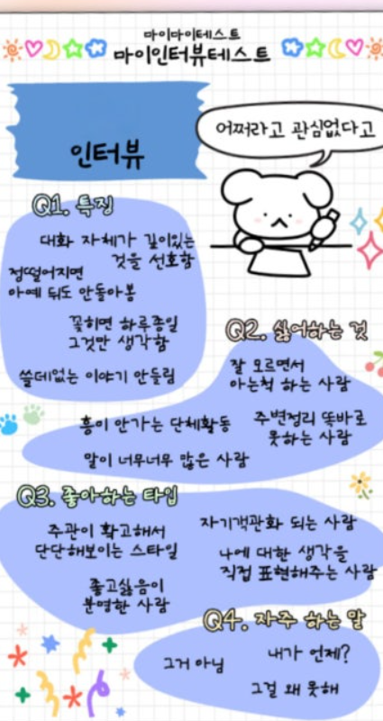 어쩌라고관심없다고 - INTJ