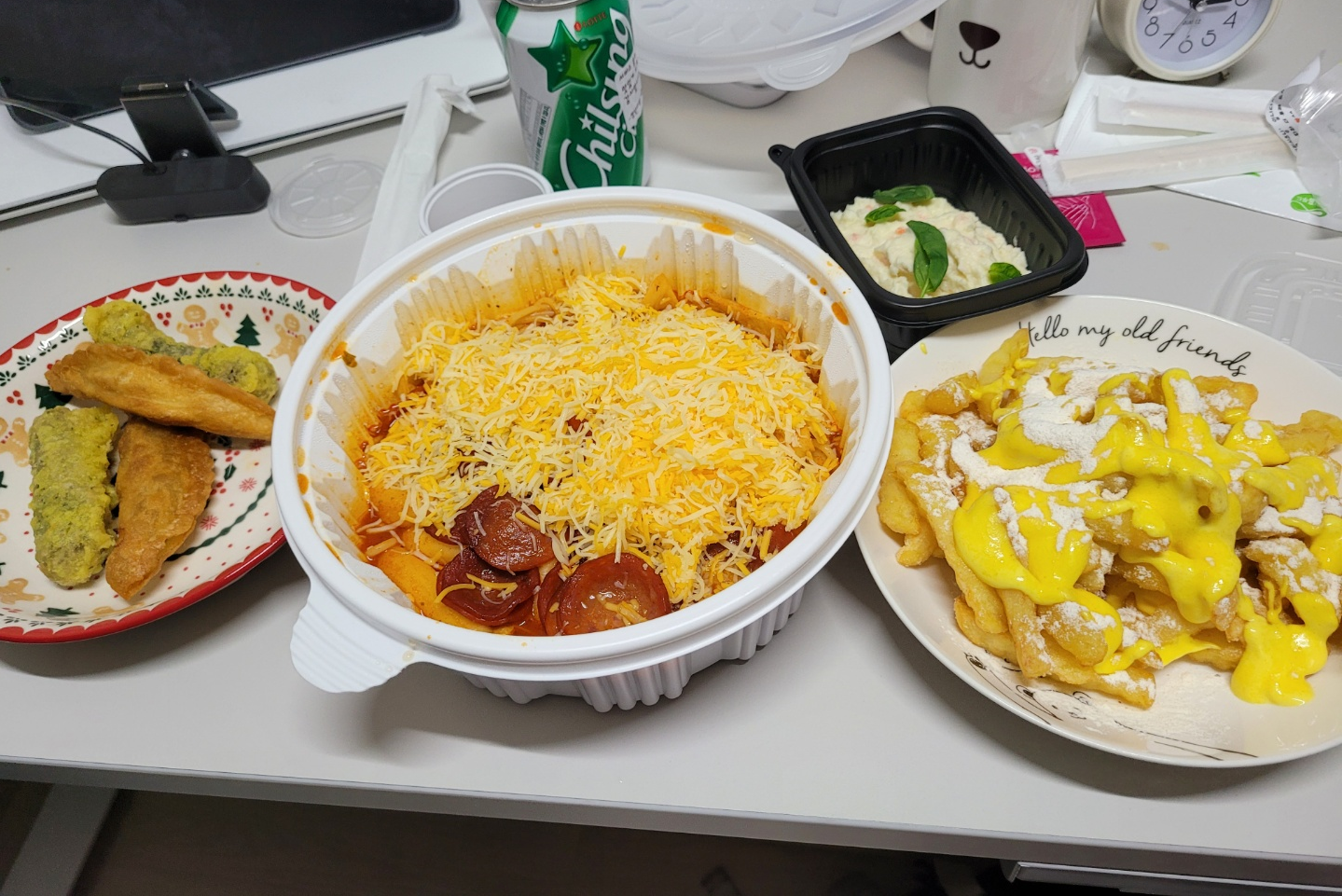  [서울/노원] 청년다방 신메뉴 피자로니 떡볶이 배달 리뷰!
