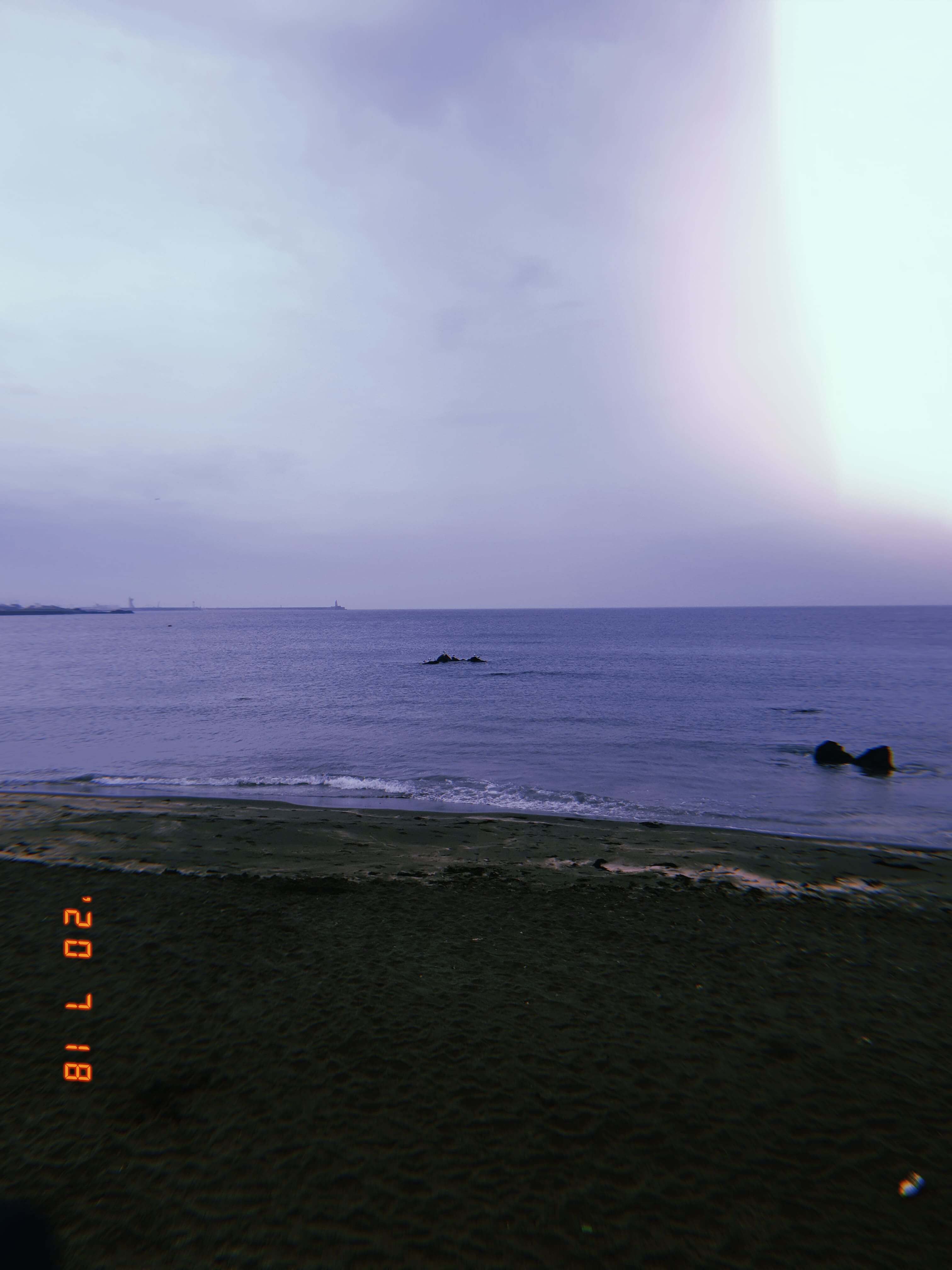  제주도 제주 제주시 삼양동 검은모래해변 2020