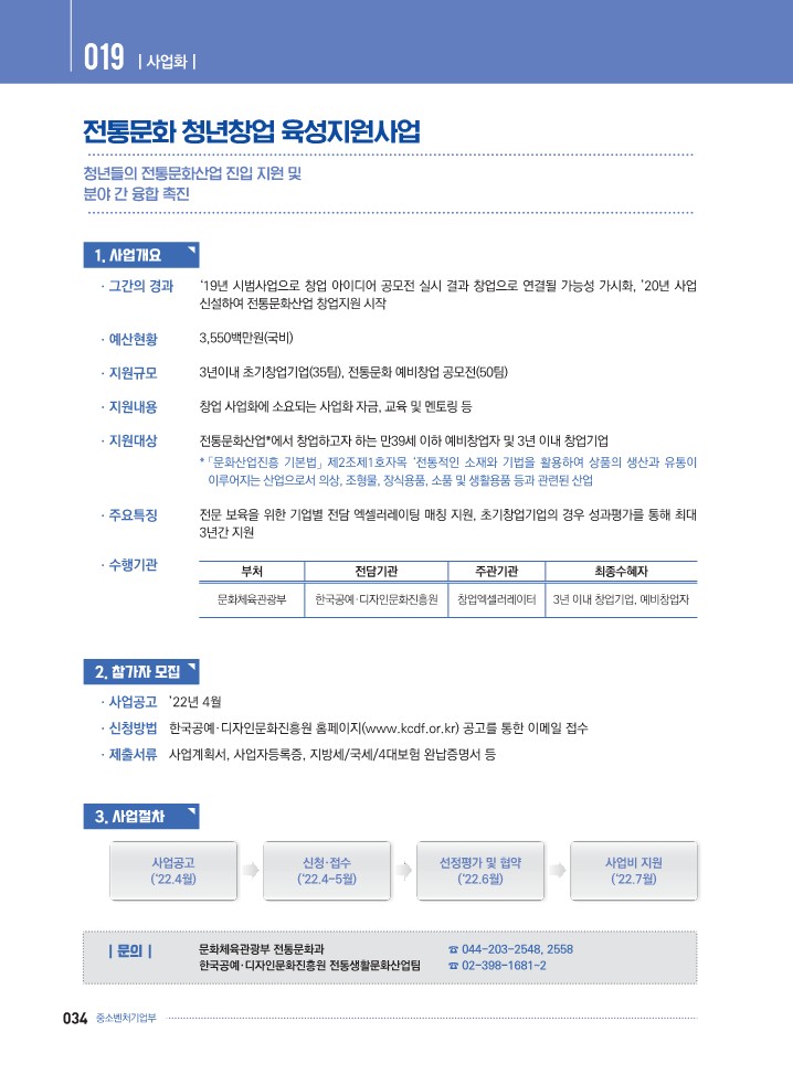  K-Startup[예비창업자] - 전통문화 청년창업 육성지원사업