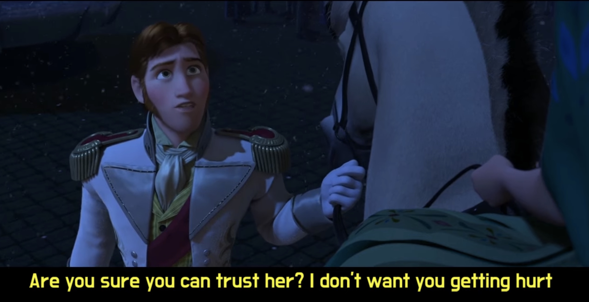 겨울 왕국-유용한 표현-Are you sure you can trust her?