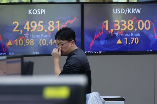  코스피, 2490선 상승…이차전지株 강세에 6거래일만에 반등