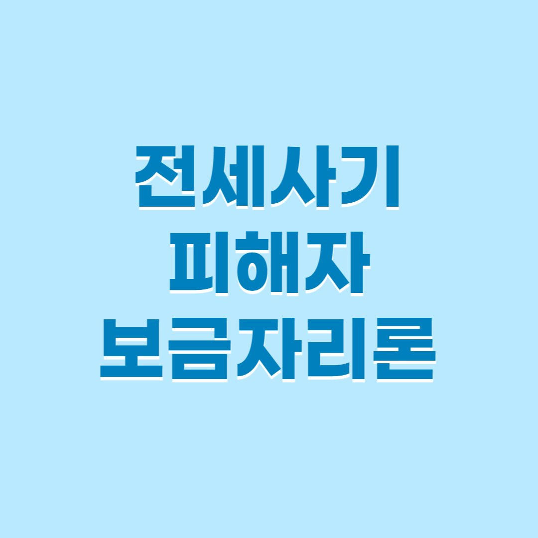 전세사기피해자 보금자리론