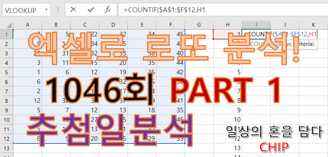  로또 1046회 예상번호 PART1