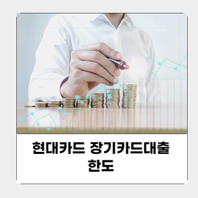 현대카드 장기카드대출 한도