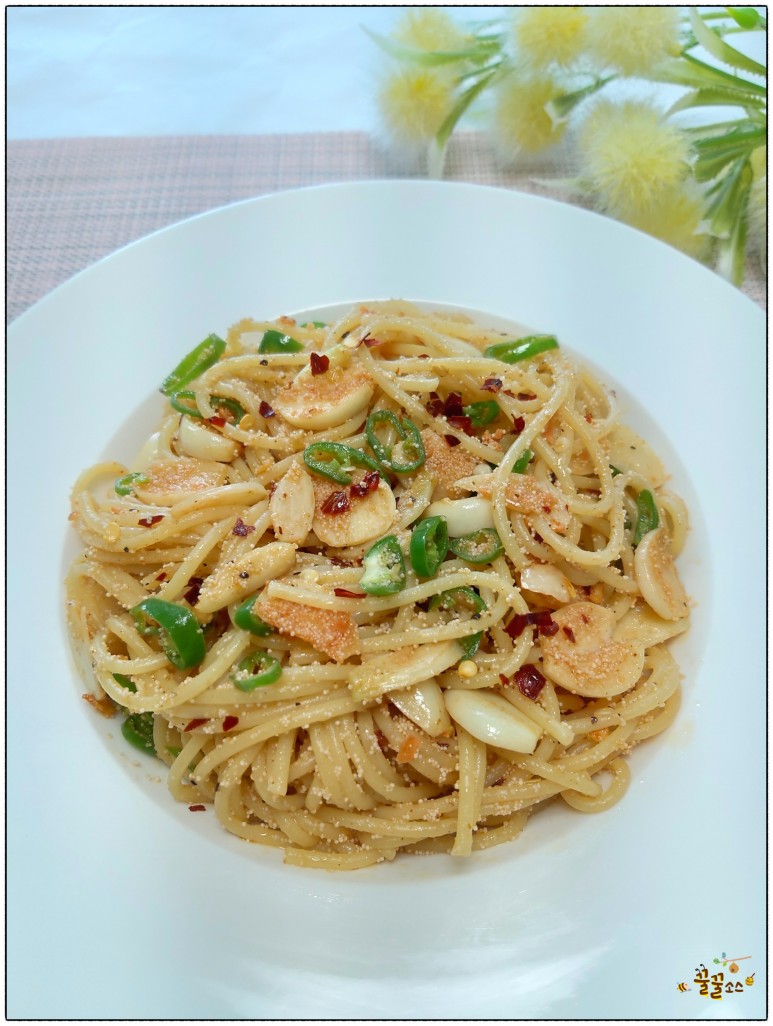 명란 파스타 명란파스타 만들기-명란오일파스타 18