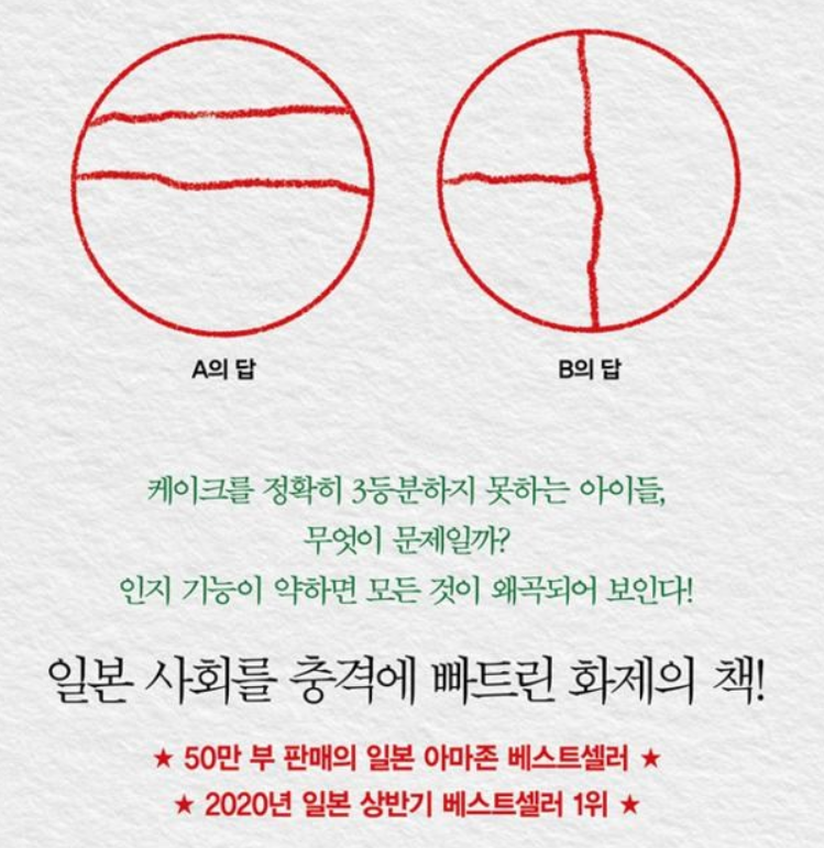 케이크를 자르지 못하는 아이들:모든 것이 왜곡되어 보이는 아이들의 놀라운 실상