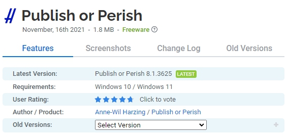 Publish-or-Perish