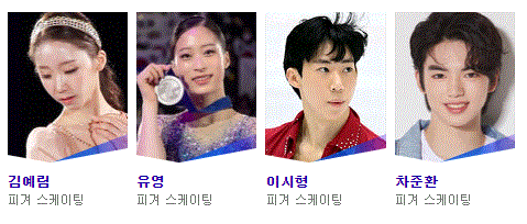 2022 베이징 동계 올림픽 피겨스케이팅 대한민국 한국 선수