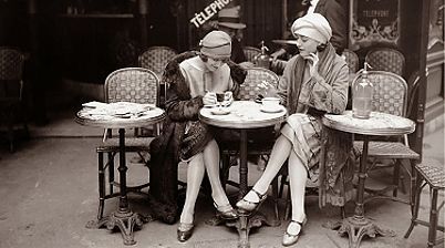 제1차 세계대전 직후 카페