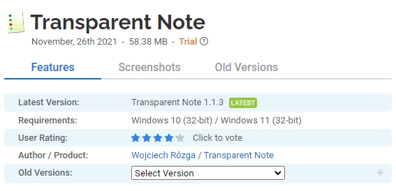 Transparent-Note