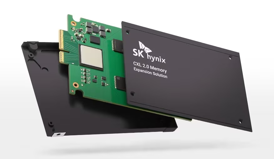 SK하이닉스가 개발한 DDR5 D램 기반 CXL 메모리