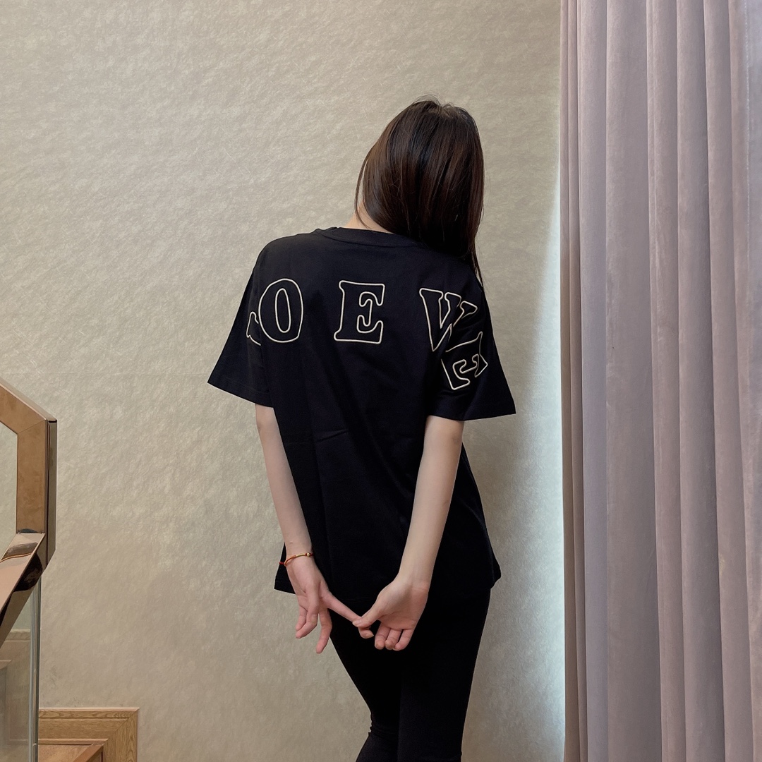  [LOEWE] 로에베 21SS 백 로고 시그니처 반팔 티셔츠 (2 COLOR)