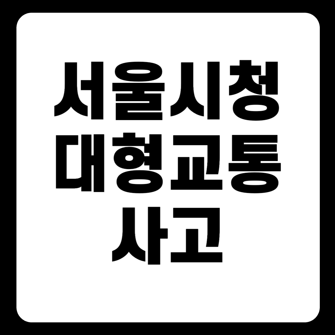 서울시청 대형 교통사고, 역주행 차량 심정지 9명