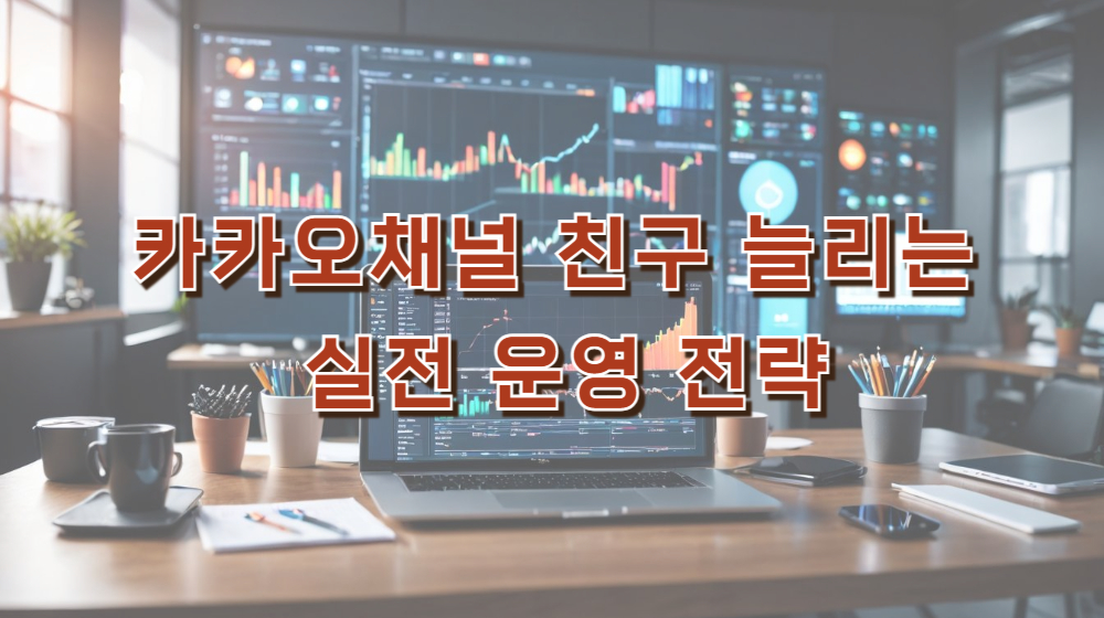 카카오채널 친구 늘리는 실전 운영 전략