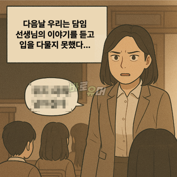 여고 탈의실에서 나온 몰카범의 충격 정체;; 5