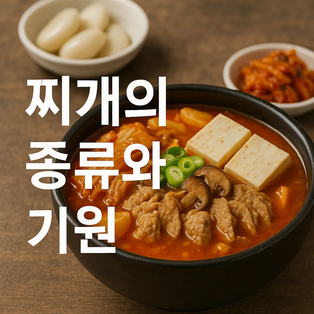 한식의 대표, 찌개의 종류와 기원
