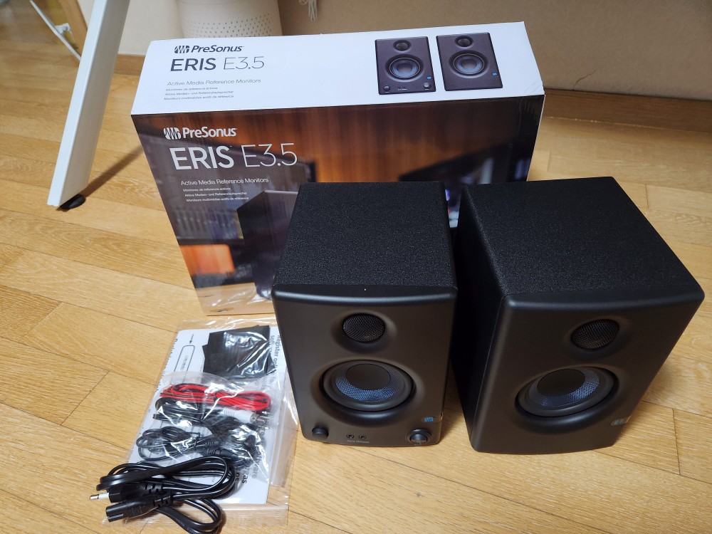  홈레코딩 | 프리소너스(PRESONUS) Eris E3.5 모니터링 스피커 구매후기