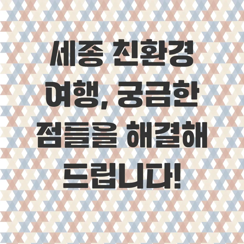 세종시 친환경 여행_3_subsection