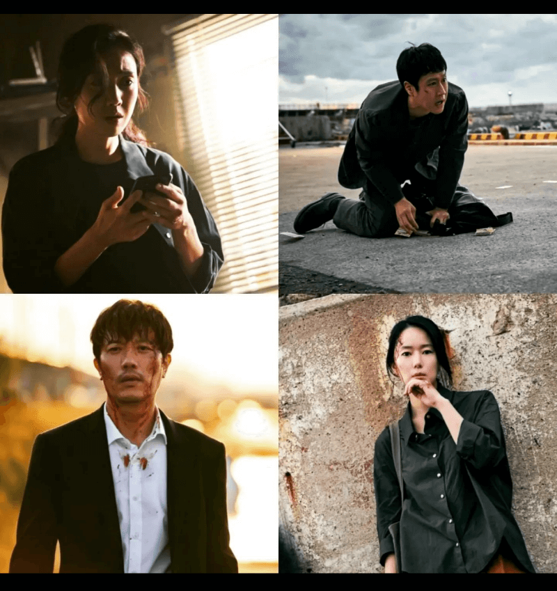 넷플릭스 모범가족 주연배우들 네컷