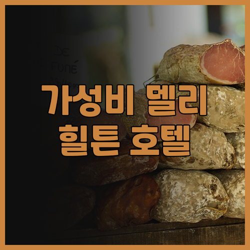 힐튼 가든 인 뉴델리 사켓 가성비 최