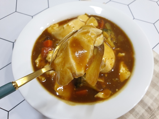  카레 레시피 순두부 요리 순두부 카레 만드는법