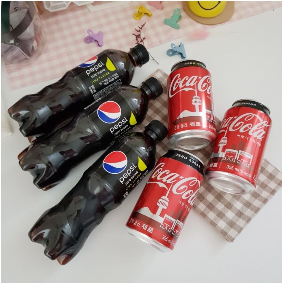  아스파탐, 콜라와 제로콜라의 차이