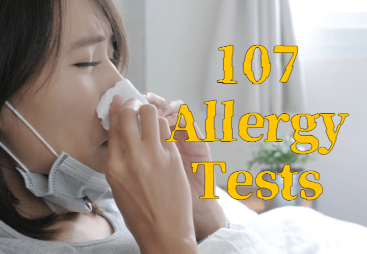 107 Allergy Tests