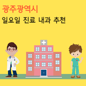 광주광역시 일요일 진료 내과 추천