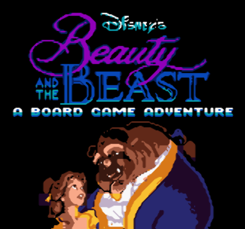  (GBC / USA) Beauty and the Beast A Board Game Adventure - 게임보이 컬러 북미판 게임 롬파일 다운로드