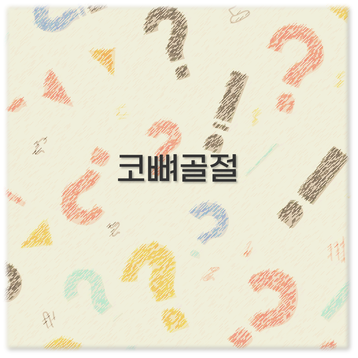 코뼈골절