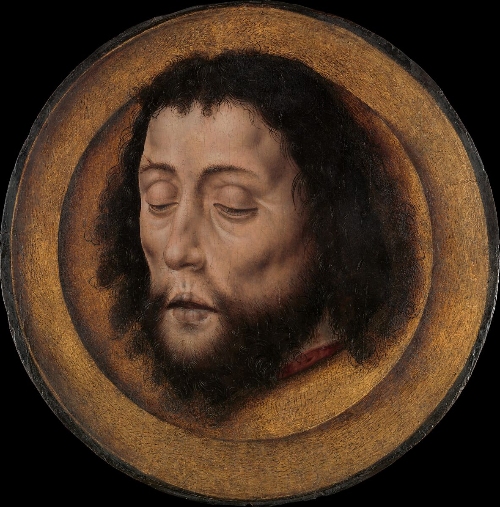 Head of Saint John the Baptist on a Charger by Artist: Aelbert Bouts (Netherlandish&#44; Leuven ca. 1451/54&ndash;1549)