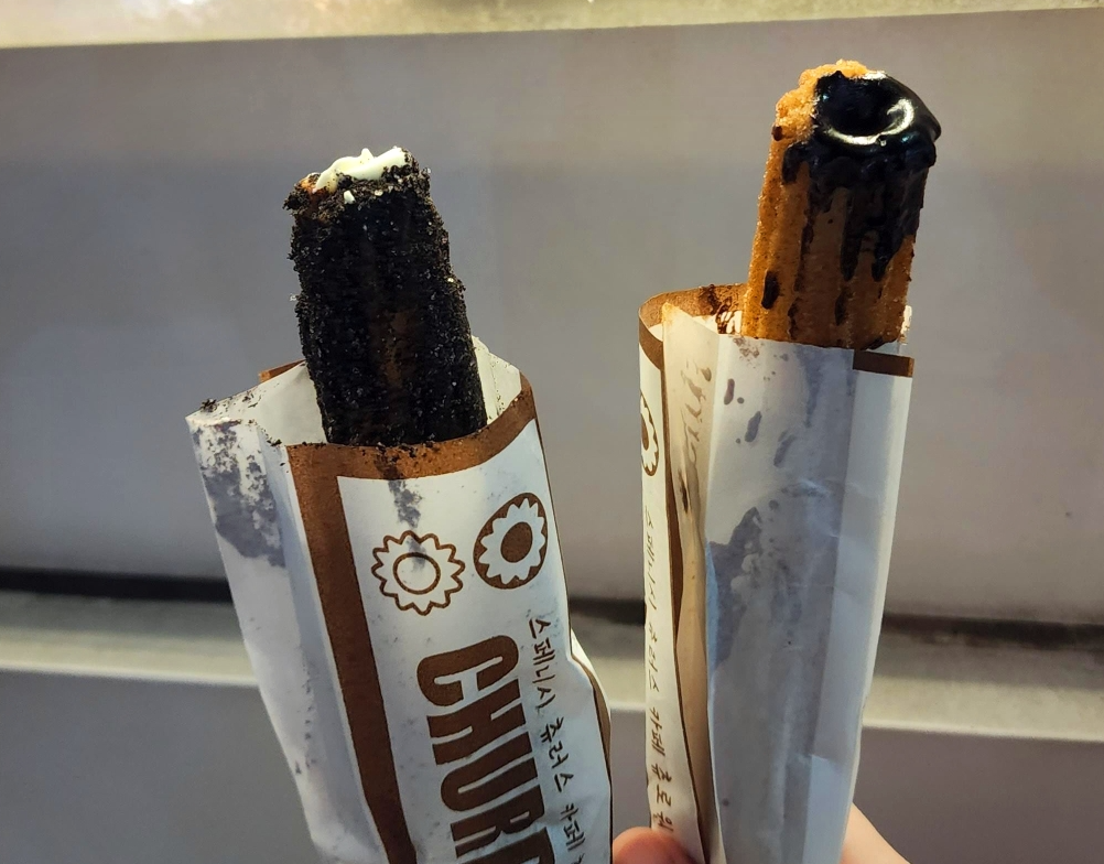 오레오추로스와 누텔라추로스