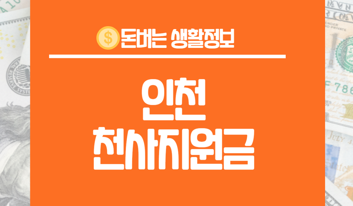 인천 천사지원금